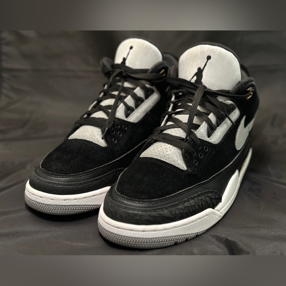 Nike Air Jordan 3 Retro Tinker SP (Black Cement) - Mens - Shoes Sz. 13